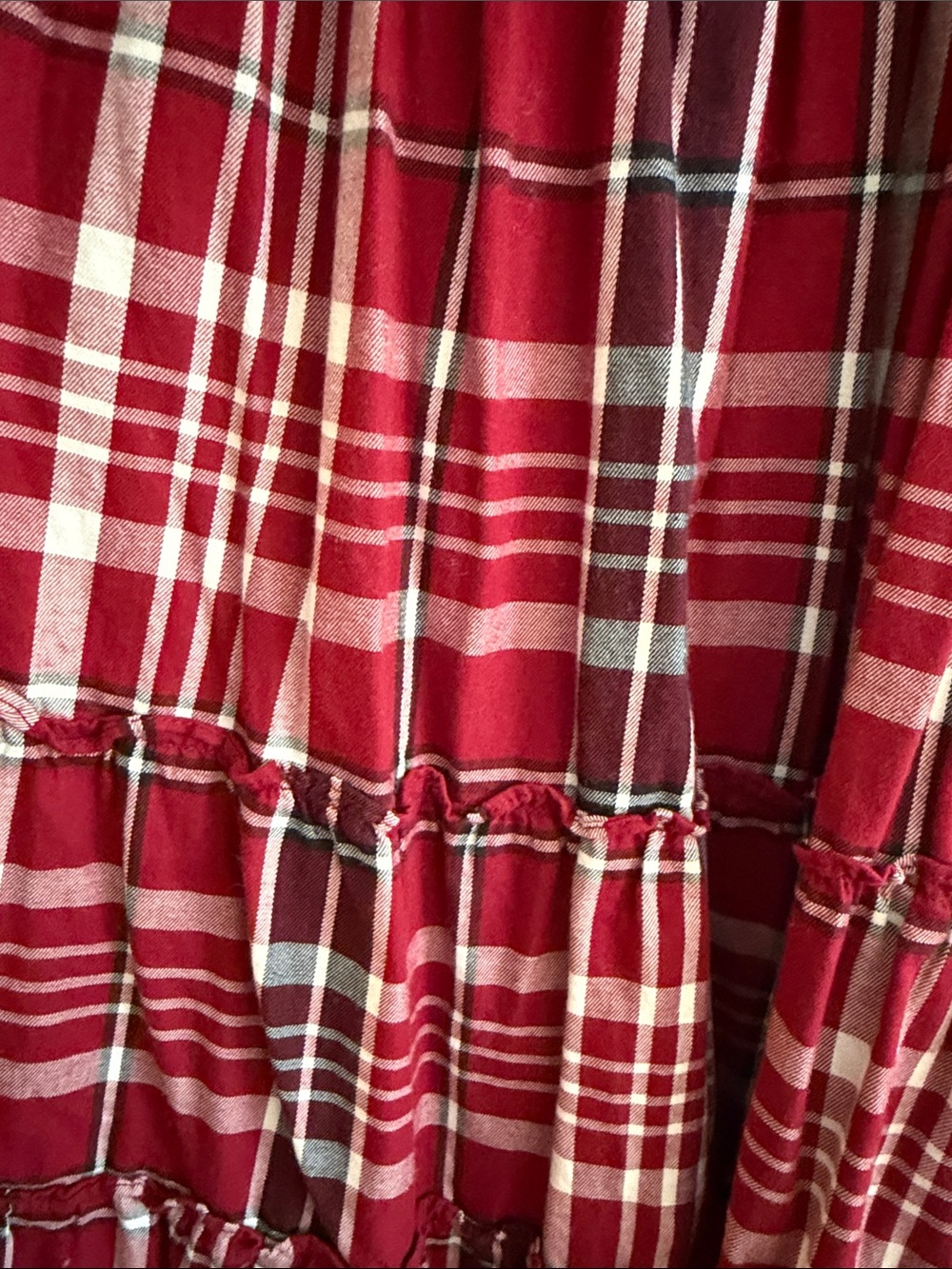 Hill House Ellie Nap Dress in Red, Black, and White Plaid - Picture 4 of 4